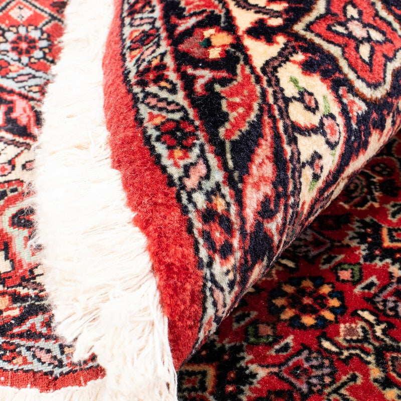 Perzisch tapijt - Bijar rond  - 150 x 150 cm - donkerrood