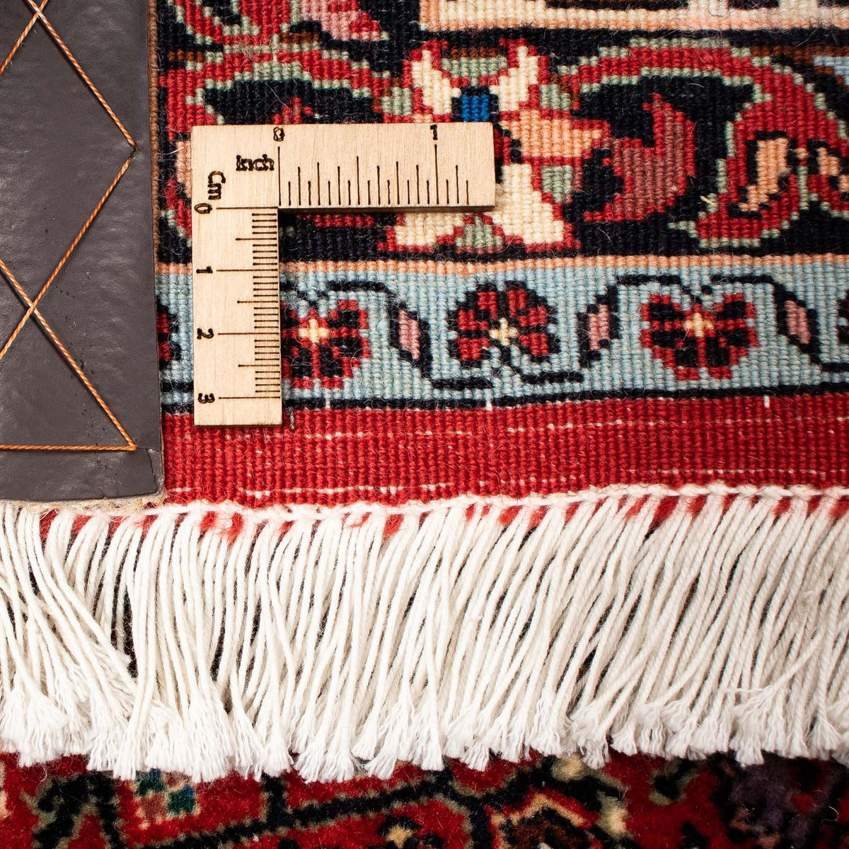 Perzisch tapijt - Bijar vierkant  - 207 x 200 cm - donkerrood