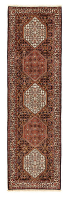 Loper Perzisch tapijt - Bijar - 292 x 71 cm - veelkleurig