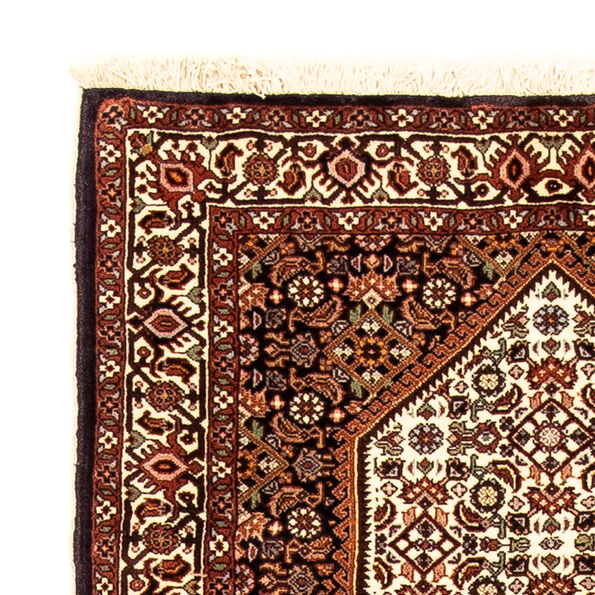 Loper Perzisch tapijt - Bijar - 292 x 71 cm - veelkleurig