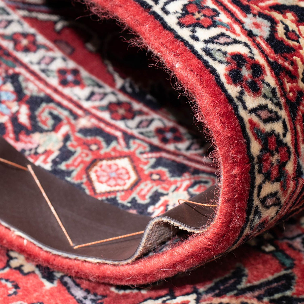 Loper Perzisch tapijt - Bijar - 205 x 74 cm - rood