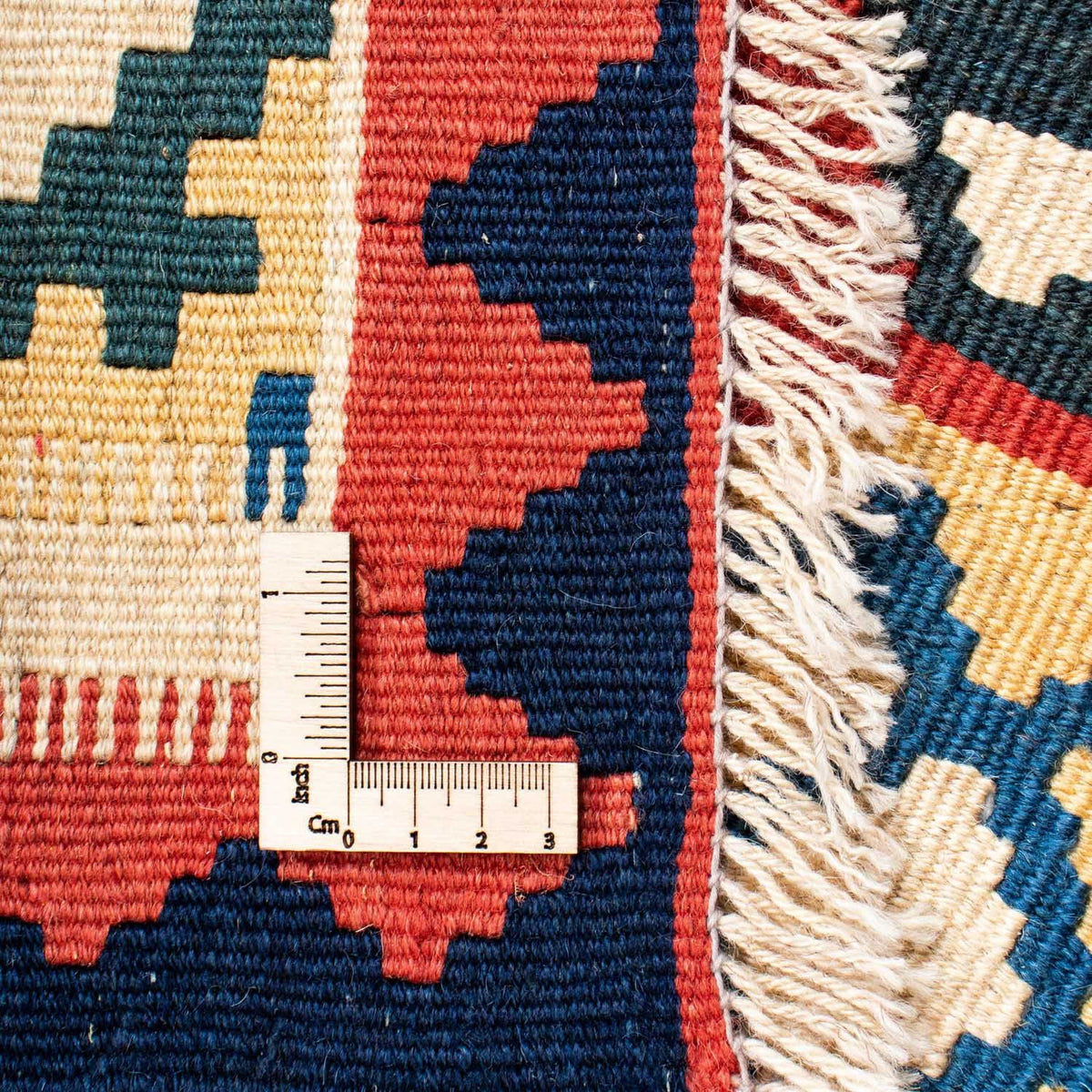 Kelim tapijt - Oosters - 195 x 156 cm - rood