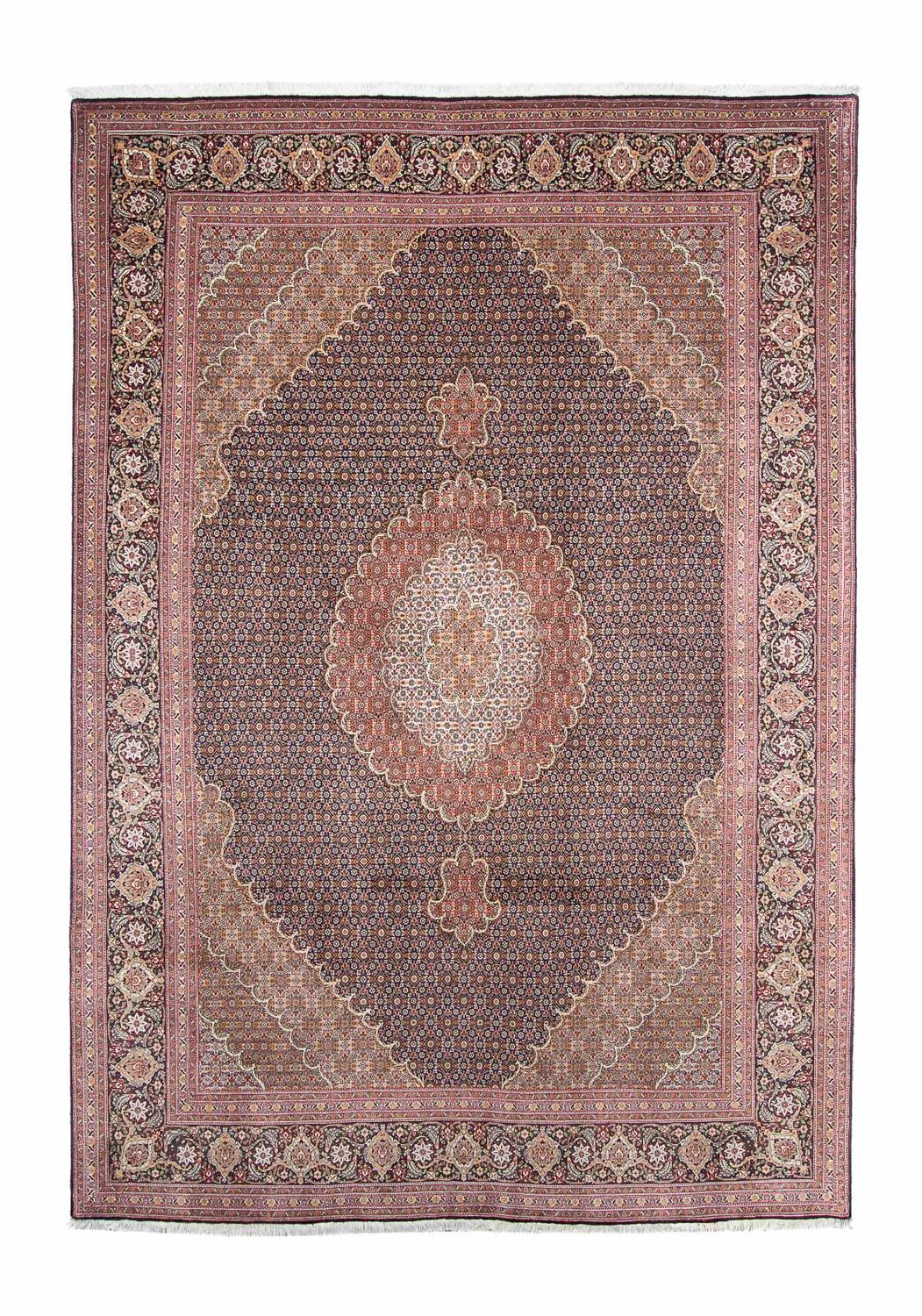 Perzisch tapijt - Tabriz - 302 x 210 cm - donkerblauw