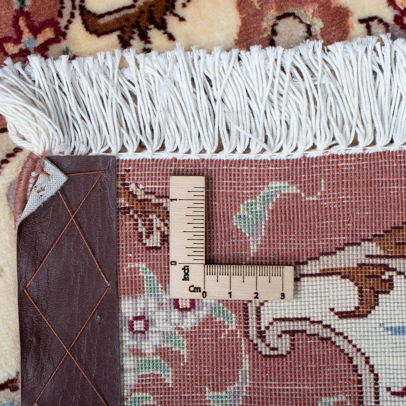 Perzisch tapijt - Tabriz - Royal - 93 x 62 cm - beige