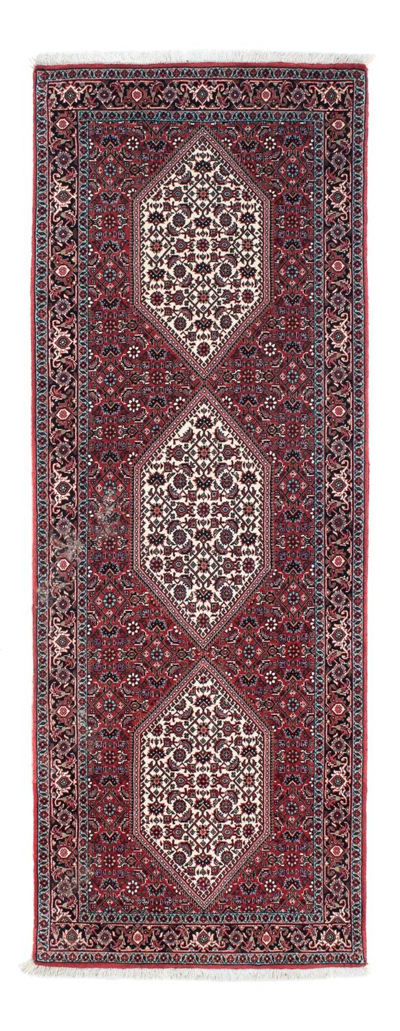 Loper Perzisch tapijt - Bijar - 210 x 74 cm - rood