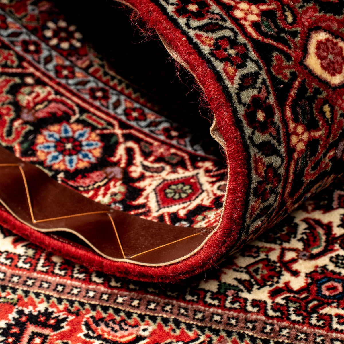 Loper Perzisch tapijt - Bijar - 290 x 82 cm - veelkleurig