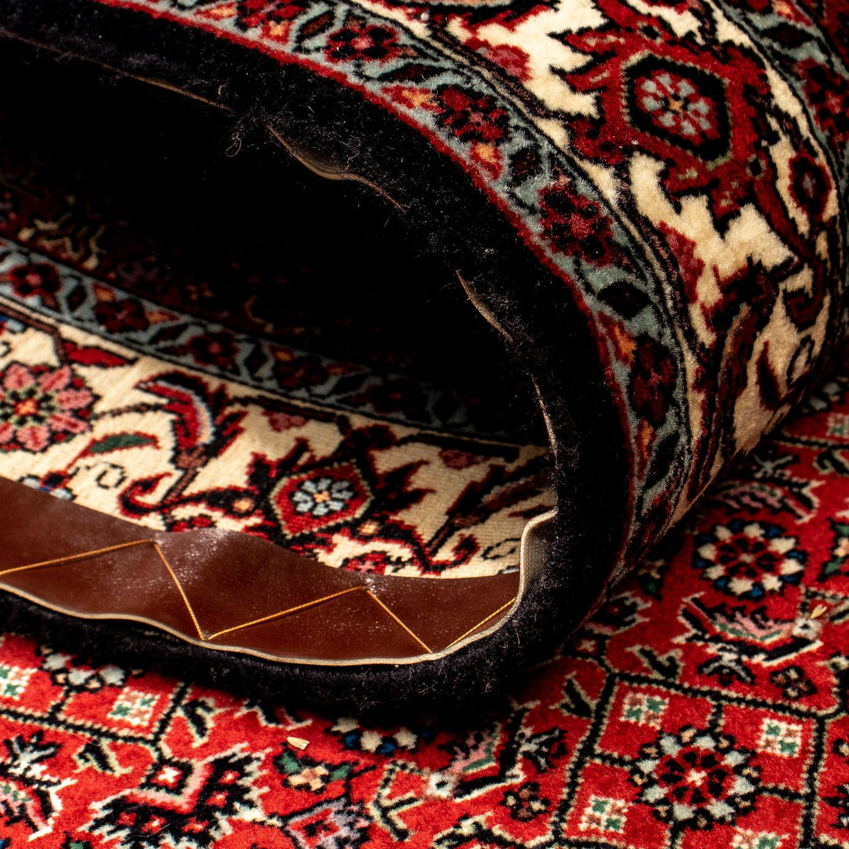 Loper Perzisch tapijt - Bijar - 288 x 85 cm - veelkleurig