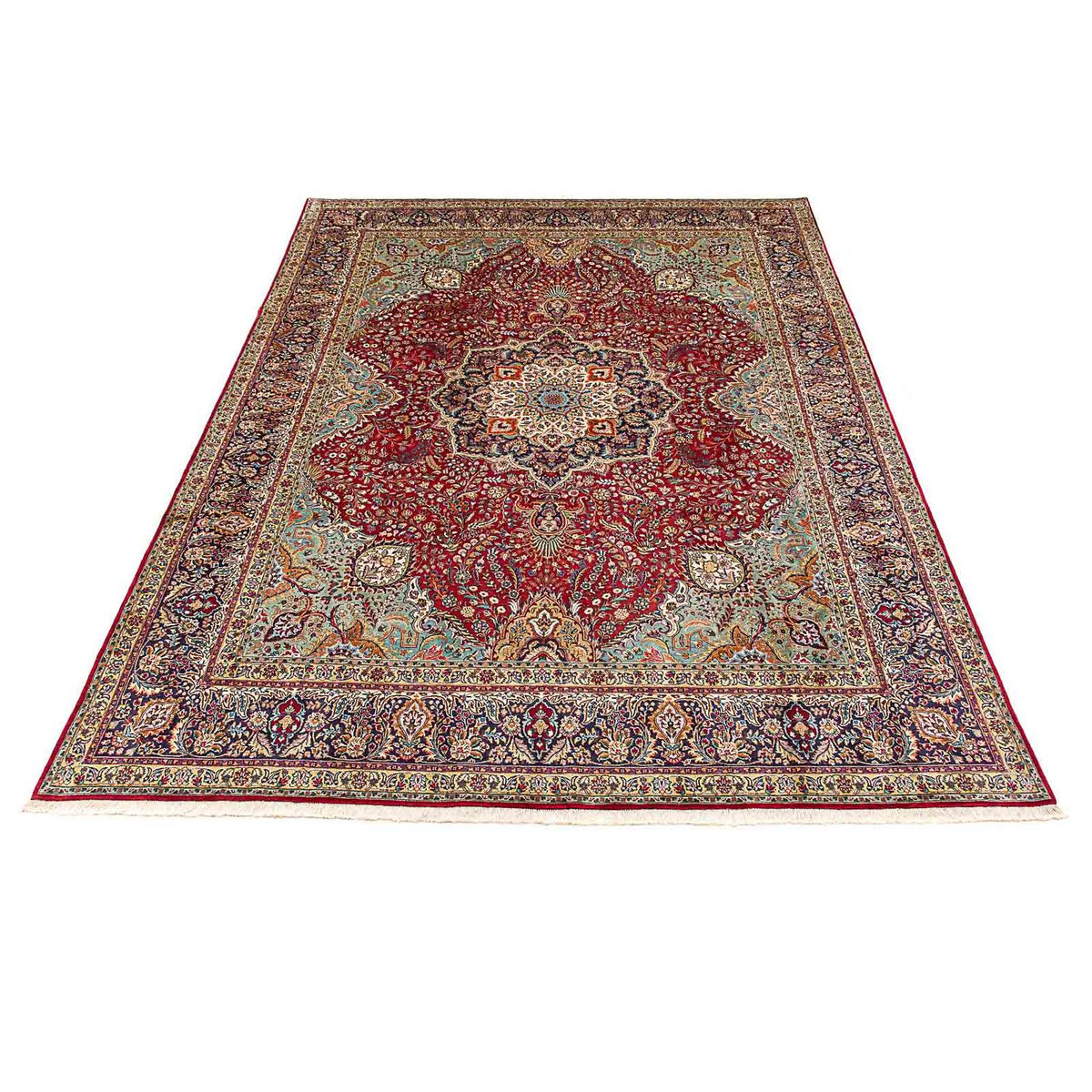 Perzisch tapijt - Tabriz - Royal - 382 x 300 cm - rood
