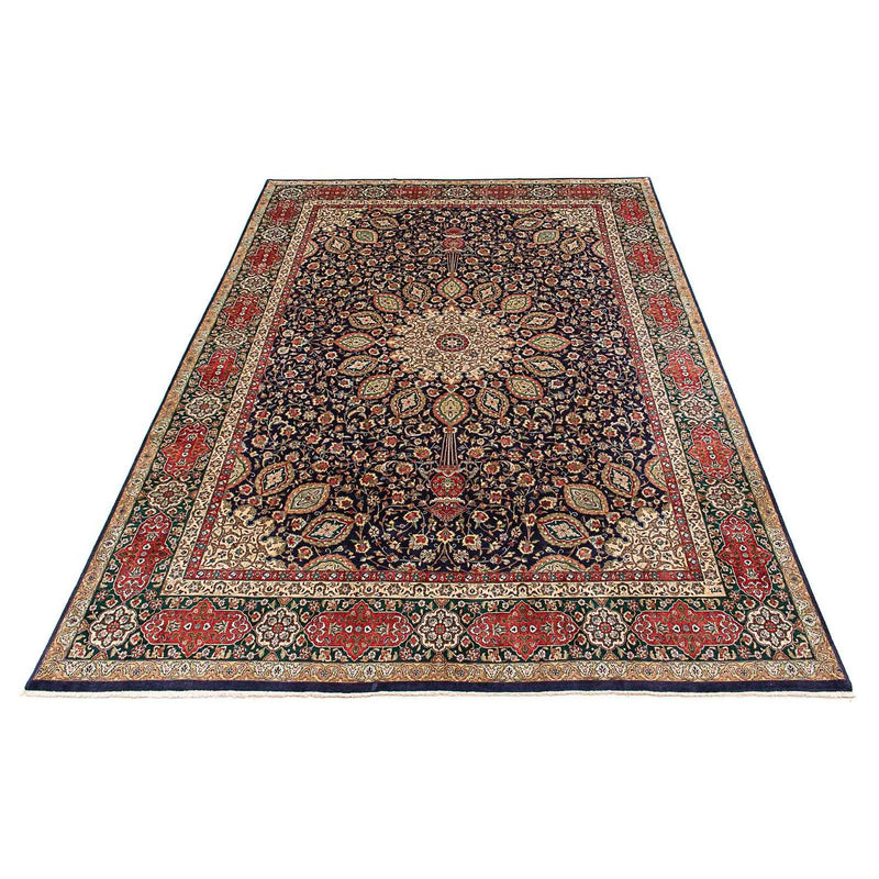 Perzisch tapijt - Tabriz - Royal - 395 x 289 cm - donkerblauw