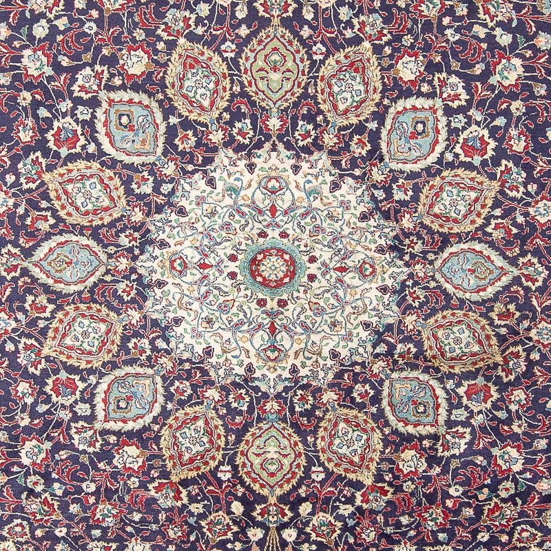 Perzisch tapijt - Tabriz - Royal - 401 x 300 cm - donkerblauw