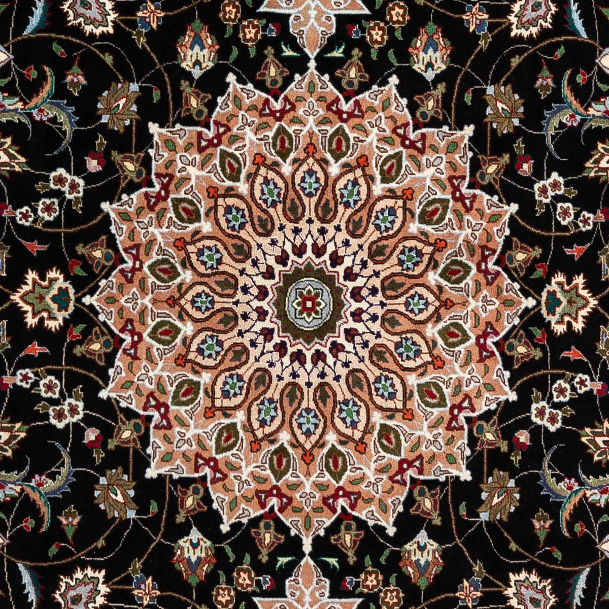 Perzisch tapijt - Tabriz - Royal - 293 x 190 cm - donkerblauw