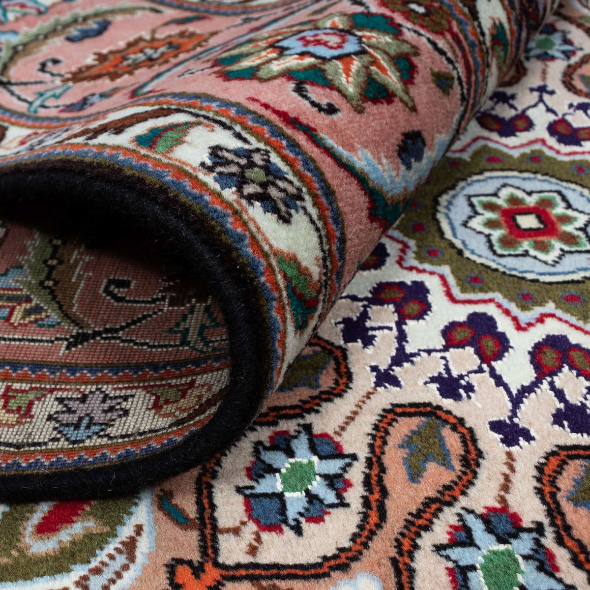 Perzisch tapijt - Tabriz - Royal - 293 x 190 cm - donkerblauw