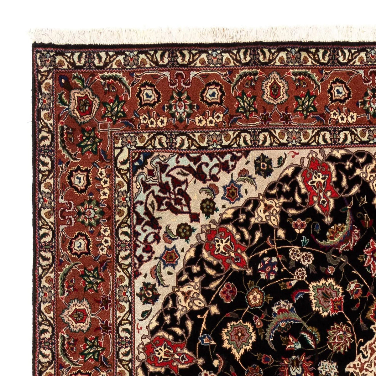 Perzisch tapijt - Tabriz - Royal - 295 x 200 cm - donkerblauw