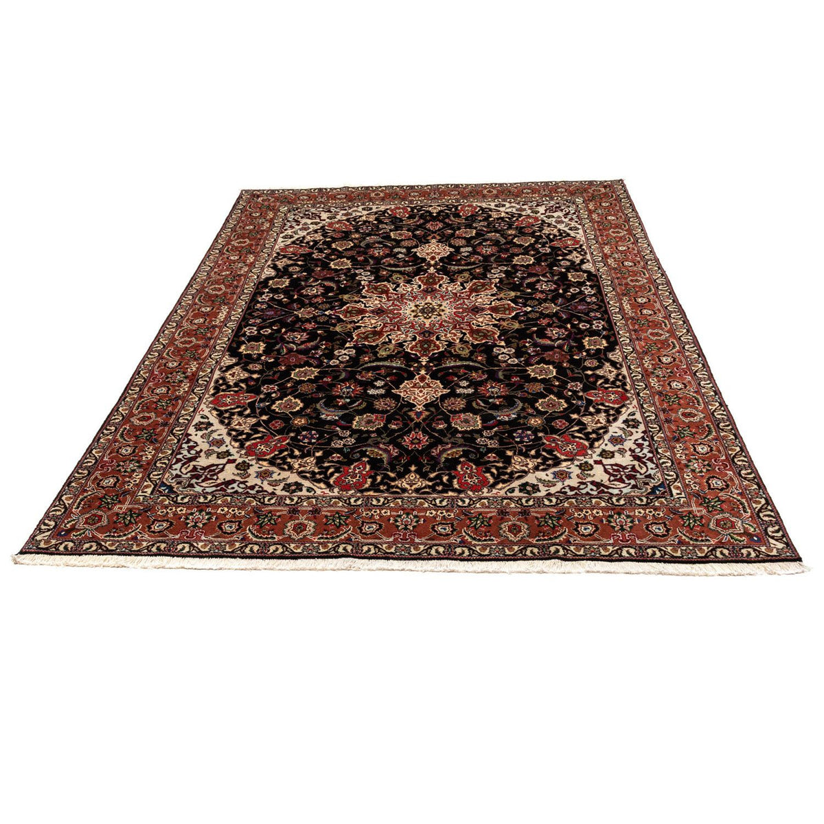 Perzisch tapijt - Tabriz - Royal - 295 x 200 cm - donkerblauw