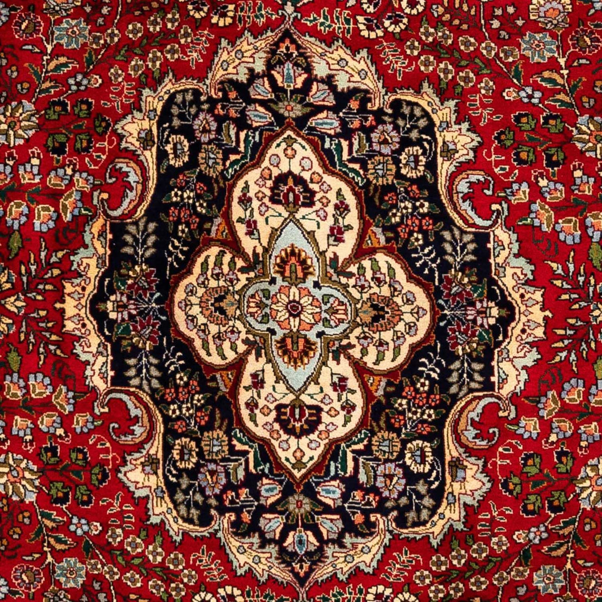 Perzisch tapijt - Tabriz - Royal - 302 x 206 cm - rood