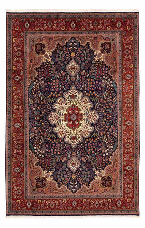 Perzisch tapijt - Tabriz - Royal - 302 x 201 cm - donkerblauw