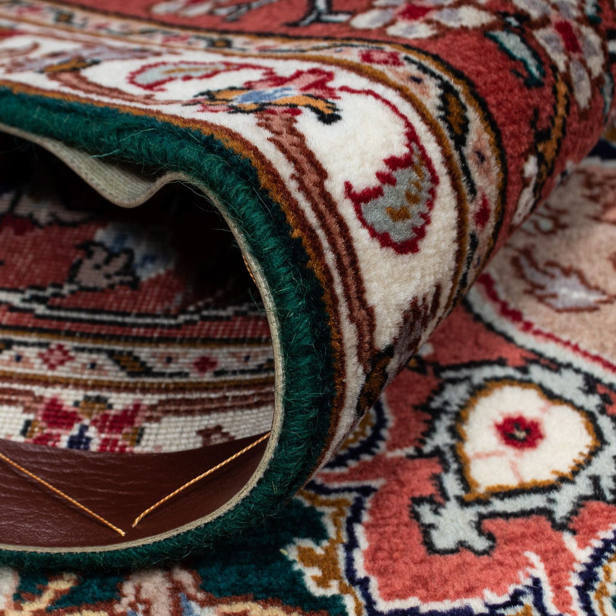 Perzisch tapijt - Tabriz - Royal - 266 x 192 cm - donkerblauw