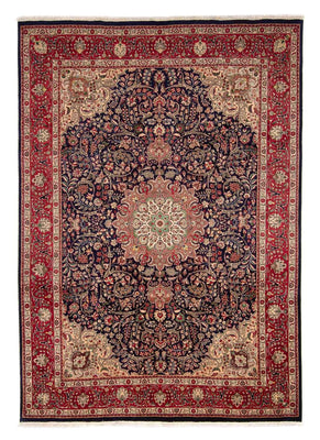 Perzisch tapijt - Tabriz - Royal - 342 x 246 cm - donkerblauw