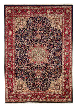Perzisch tapijt - Tabriz - Royal - 342 x 246 cm - donkerblauw