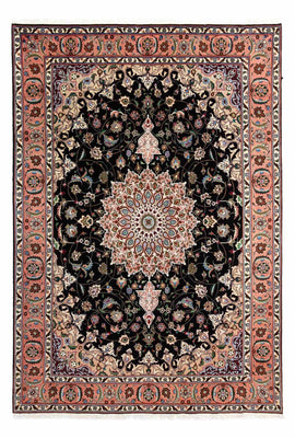 Perzisch tapijt - Tabriz - Royal - 288 x 198 cm - donkerblauw