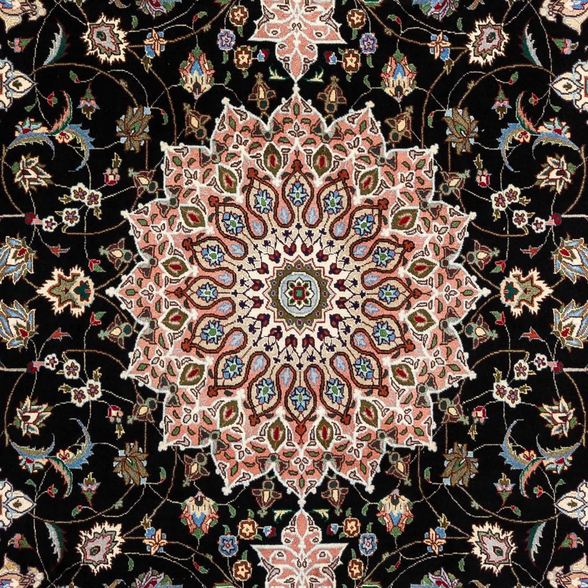 Perzisch tapijt - Tabriz - Royal - 288 x 198 cm - donkerblauw