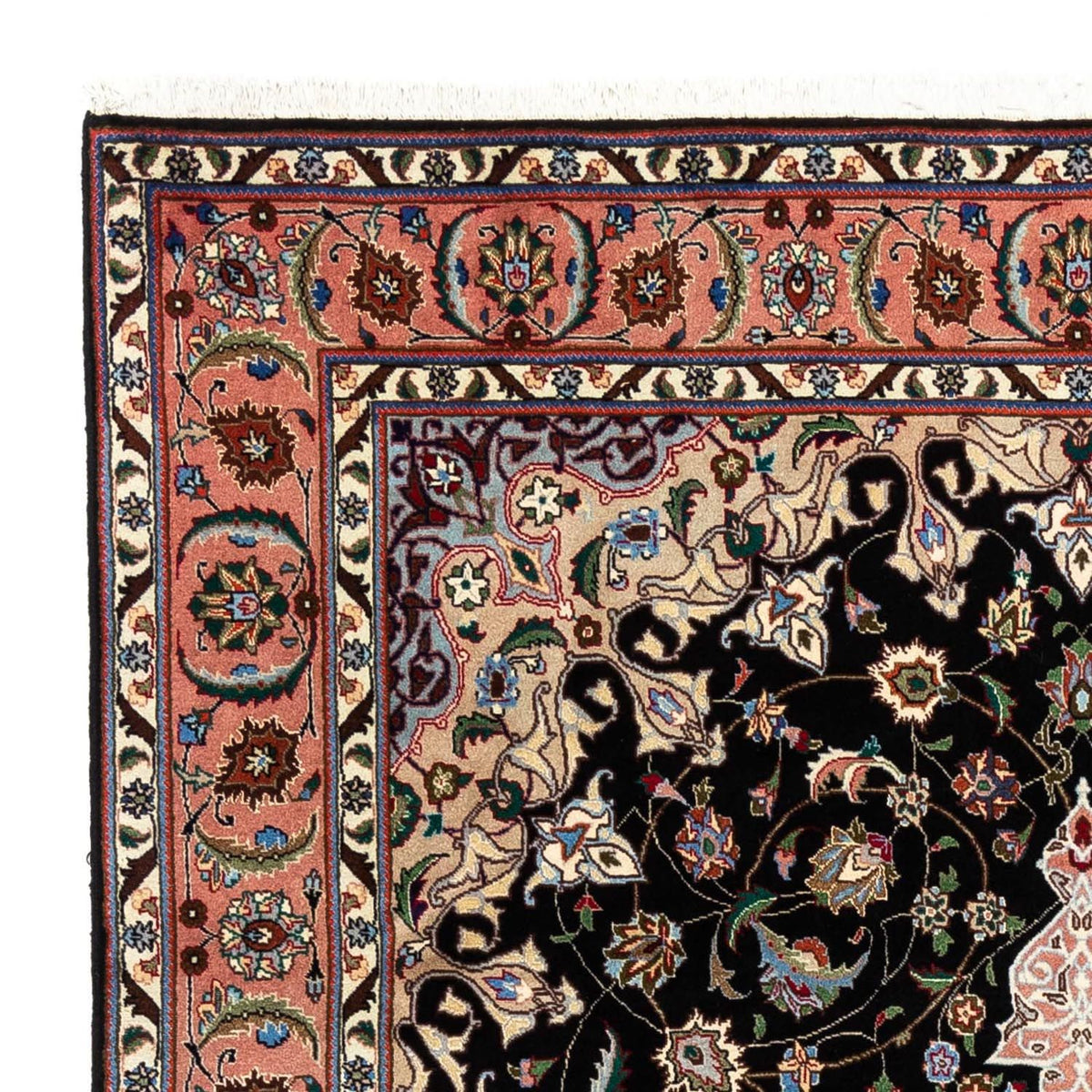 Perzisch tapijt - Tabriz - Royal - 288 x 198 cm - donkerblauw