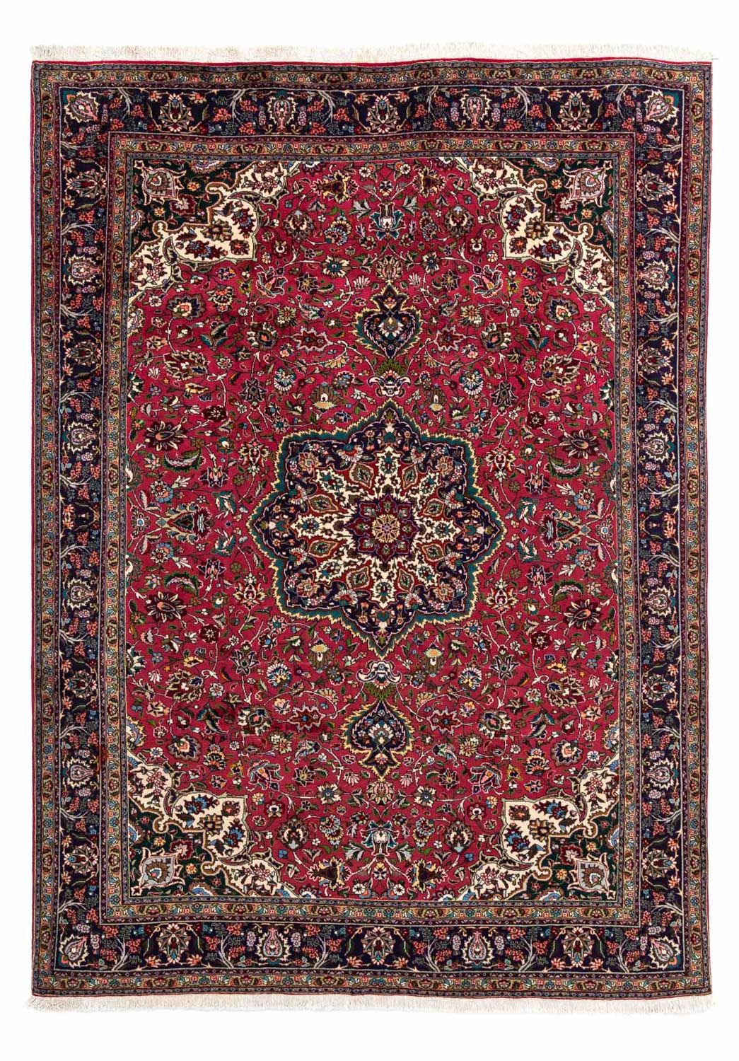 Perzisch tapijt - Tabriz - Royal - 280 x 205 cm - donkerrood