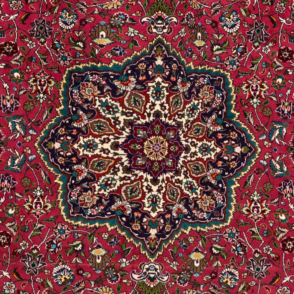 Perzisch tapijt - Tabriz - Royal - 280 x 205 cm - donkerrood