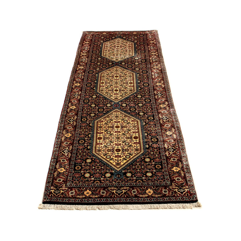 Loper Perzisch tapijt - Bijar - 282 x 73 cm - veelkleurig