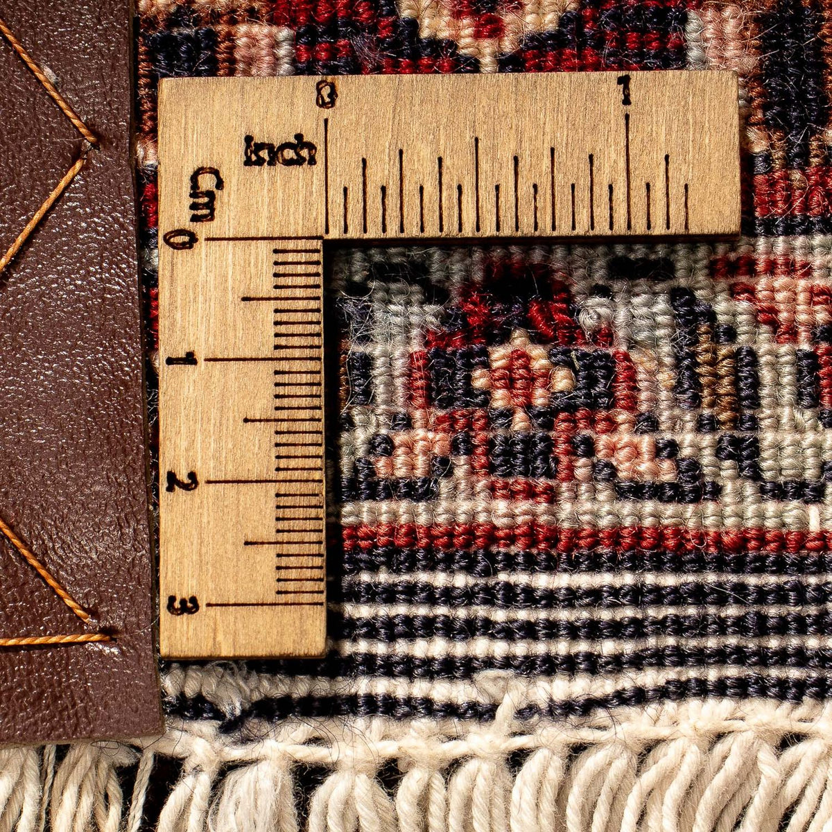 Loper Perzisch tapijt - Bijar - 282 x 73 cm - veelkleurig