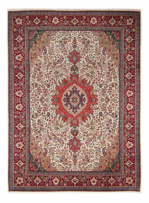 Perzisch tapijt - Tabriz - Royal - 349 x 255 cm - rood