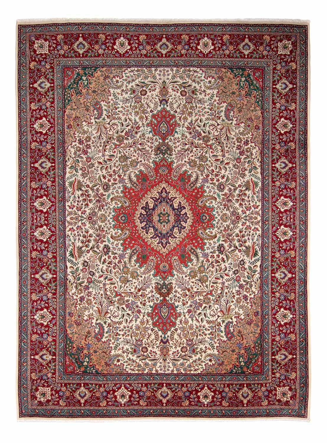 Perzisch tapijt - Tabriz - Royal - 349 x 255 cm - rood