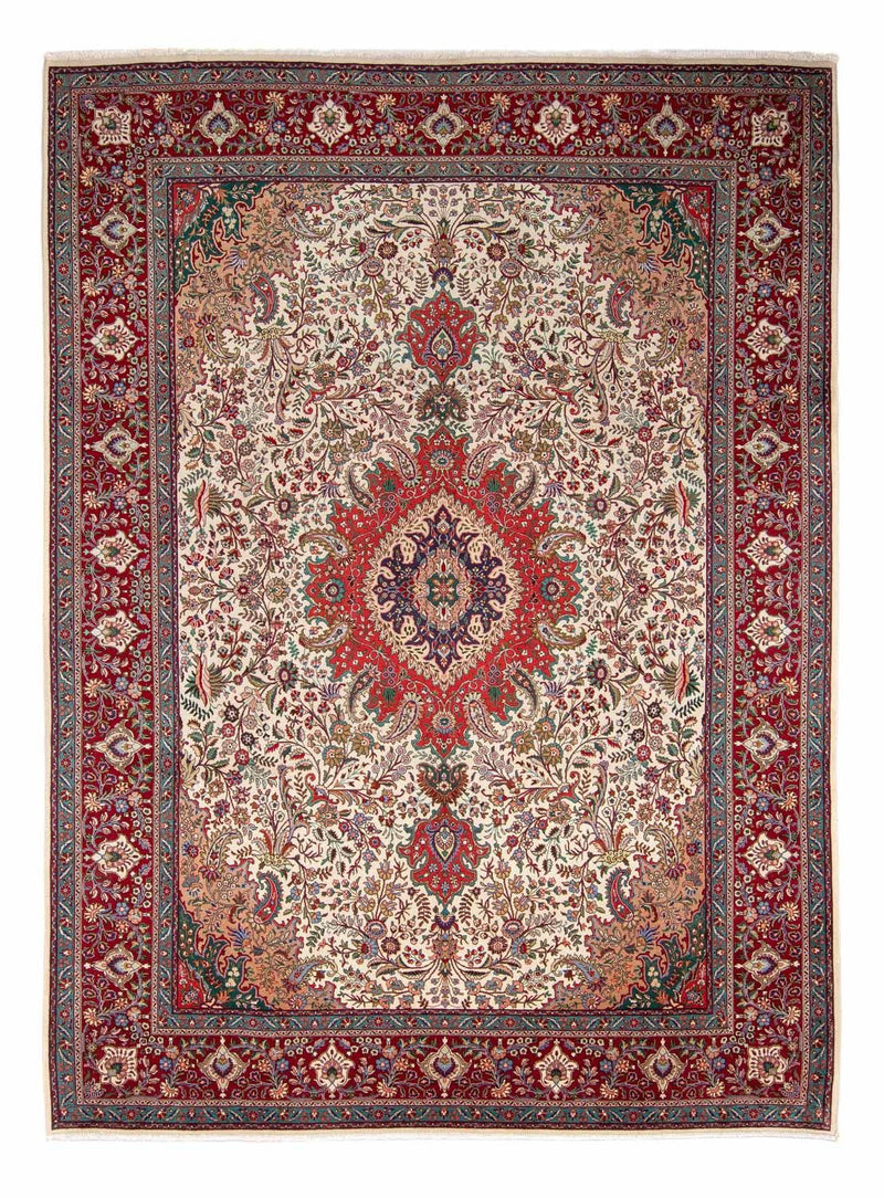 Perzisch tapijt - Tabriz - Royal - 349 x 255 cm - rood
