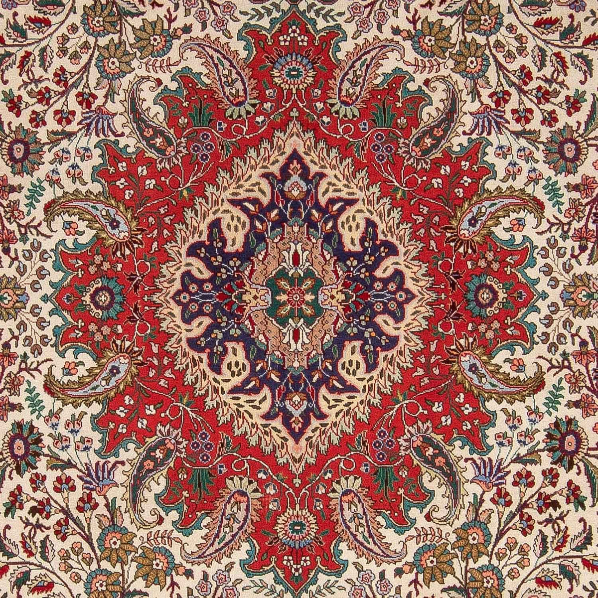 Perzisch tapijt - Tabriz - Royal - 349 x 255 cm - rood