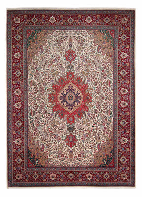 Perzisch tapijt - Tabriz - Royal - 348 x 255 cm - rood