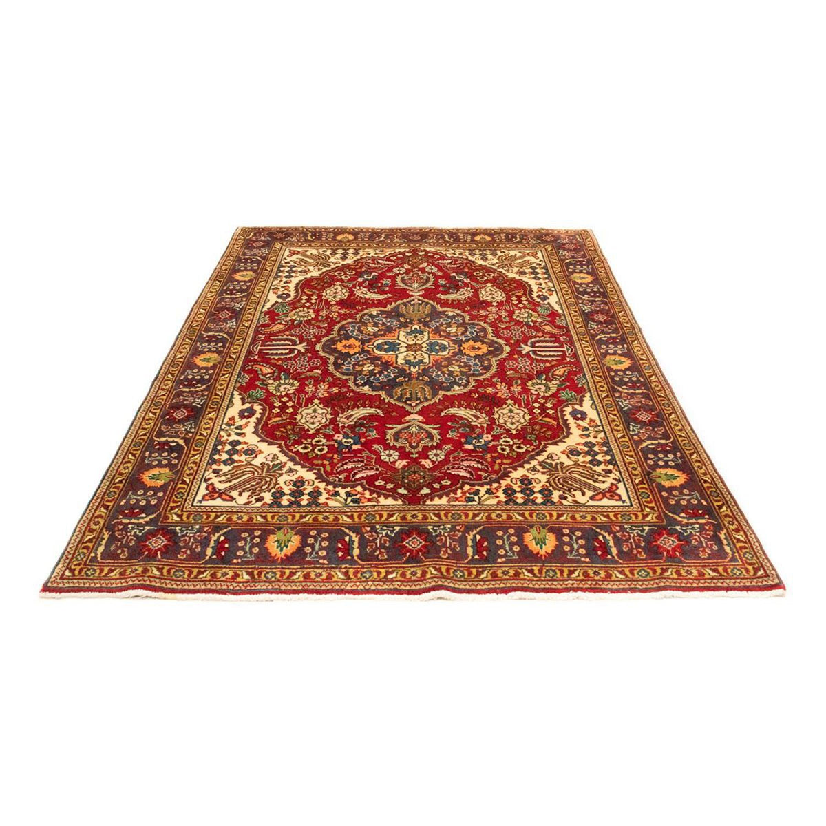 Perzisch tapijt - Tabriz - Royal - 213 x 149 cm - rood