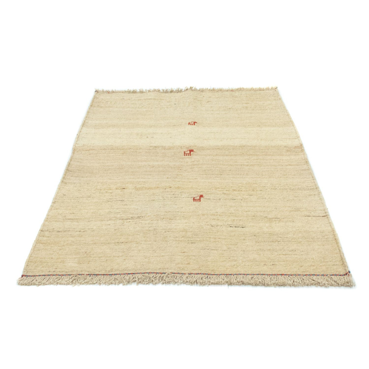 Gabbeh tapijt - Perzisch - 148 x 102 cm - beige