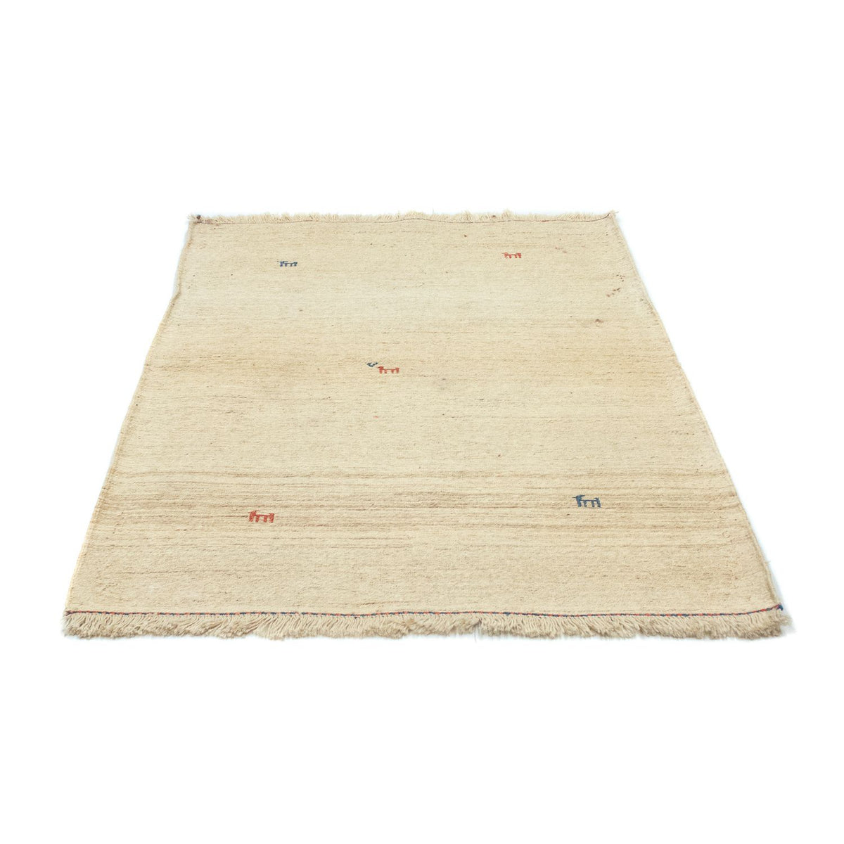 Gabbeh tapijt - Perzisch - 148 x 106 cm - beige