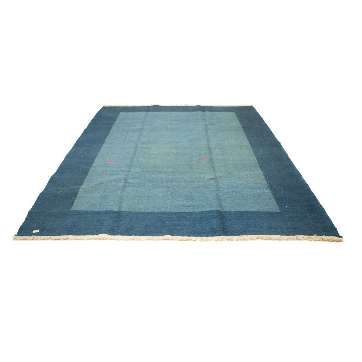 Gabbeh tapijt - Perzisch - 270 x 214 cm - zee blauw