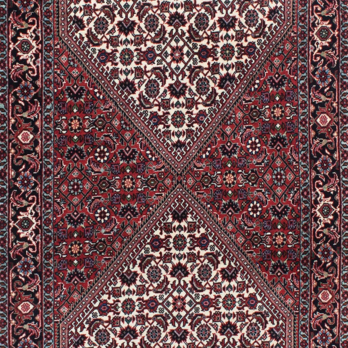 Loper Perzisch tapijt - Bijar - 209 x 75 cm - rood