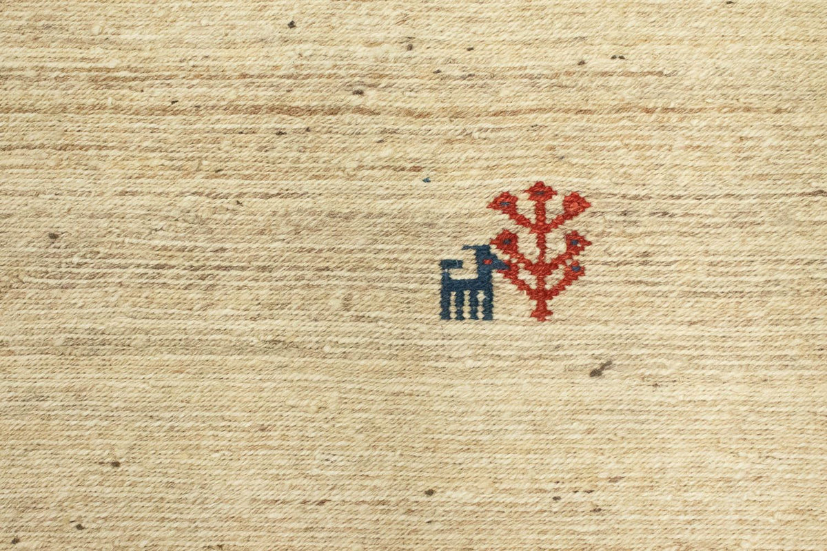 Gabbeh tapijt - Perzisch - 192 x 157 cm - beige