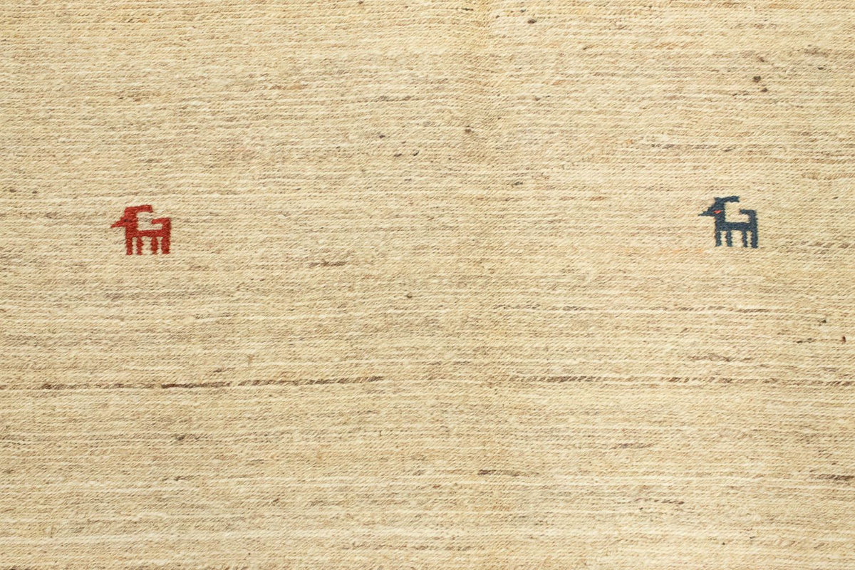 Gabbeh tapijt - Perzisch - 192 x 157 cm - beige