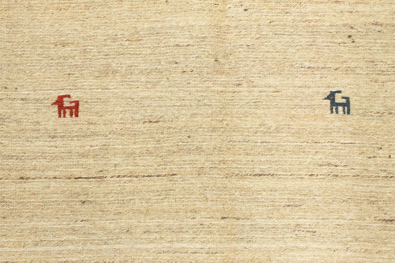 Gabbeh tapijt - Perzisch - 192 x 157 cm - beige