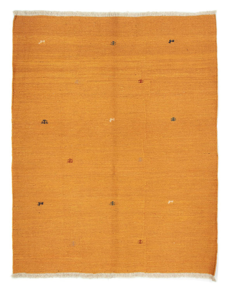 Gabbeh tapijt - Perzisch - 200 x 160 cm - goud
