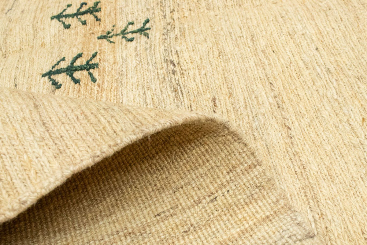 Gabbeh tapijt - Perzisch - 204 x 156 cm - beige