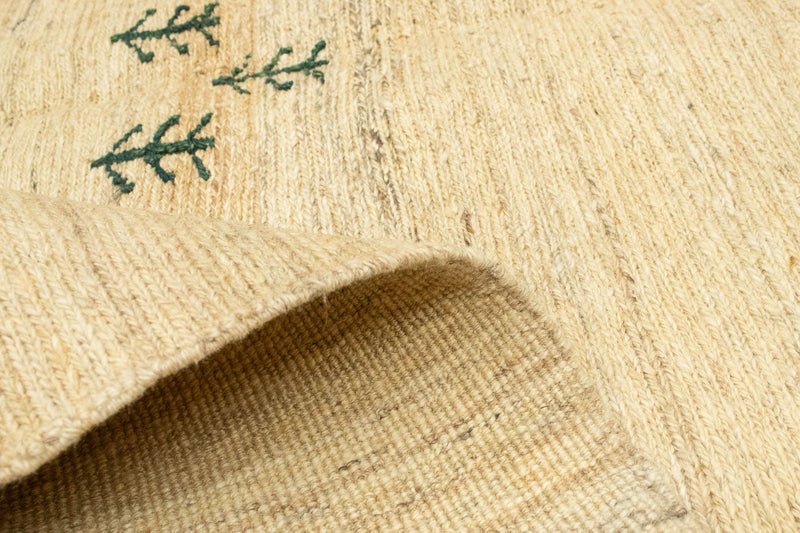 Gabbeh tapijt - Perzisch - 204 x 156 cm - beige