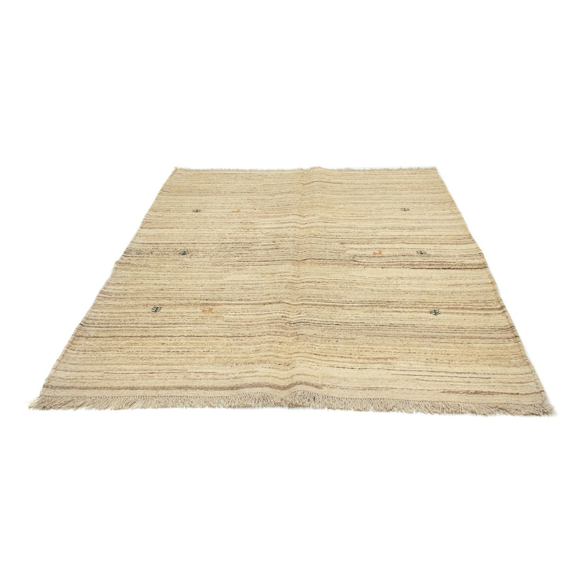 Perzische Gabbeh Tapijt 158x188cm - Perserteppich Wollteppich