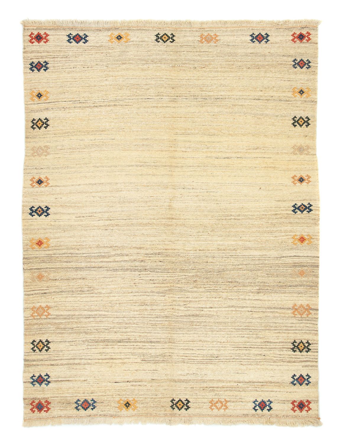 Gabbeh tapijt - Perzisch - 208 x 152 cm - beige