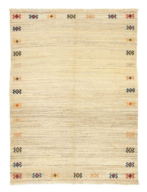 Gabbeh tapijt - Perzisch - 208 x 152 cm - beige