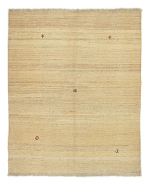 Gabbeh tapijt - Perzisch - 200 x 164 cm - beige